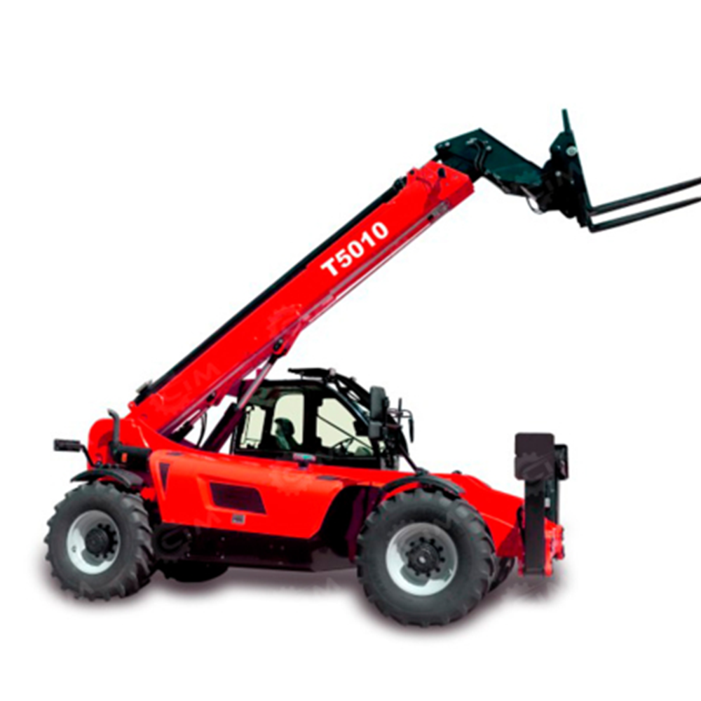 Телескопический погрузчик Yugong TR1050 4WD крабовый ход гп 5т ковш 25м3