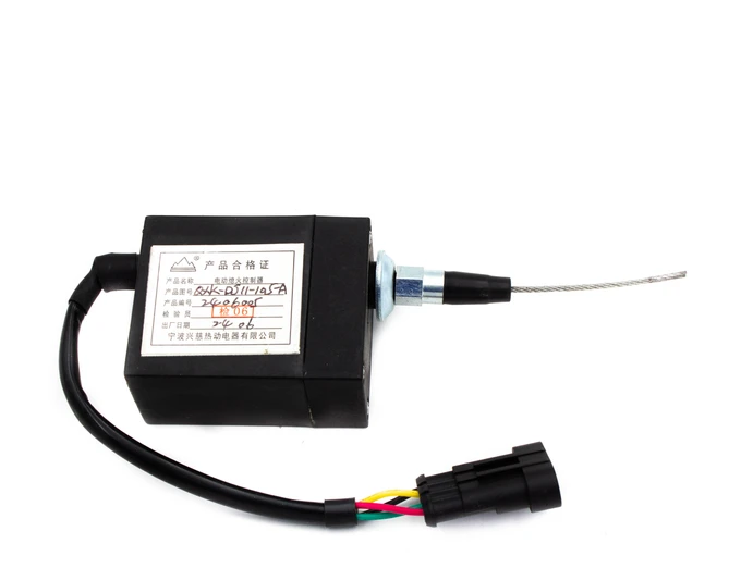 Соленоид глушения 12V (в пластмассовом корпусе)