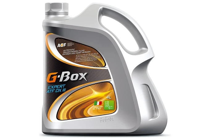 Масло трансмиссионное G-Box Expert ATF DX III, 4л