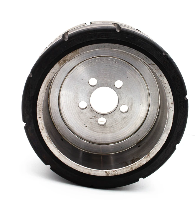 Колесо заднее CPD15S mini (250x126-45) с резиновым покрытием