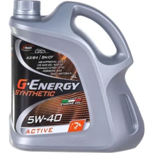 Масло моторное G-Energy Synthetic Active 5W-40, 4л