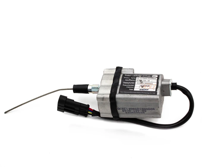 Соленоид глушения 12V (в металлическом корпусе)
