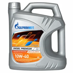 Масло моторное Gazpromneft Diesel Premium 10W-40 API CI-4/SL ACEA E7, 4л