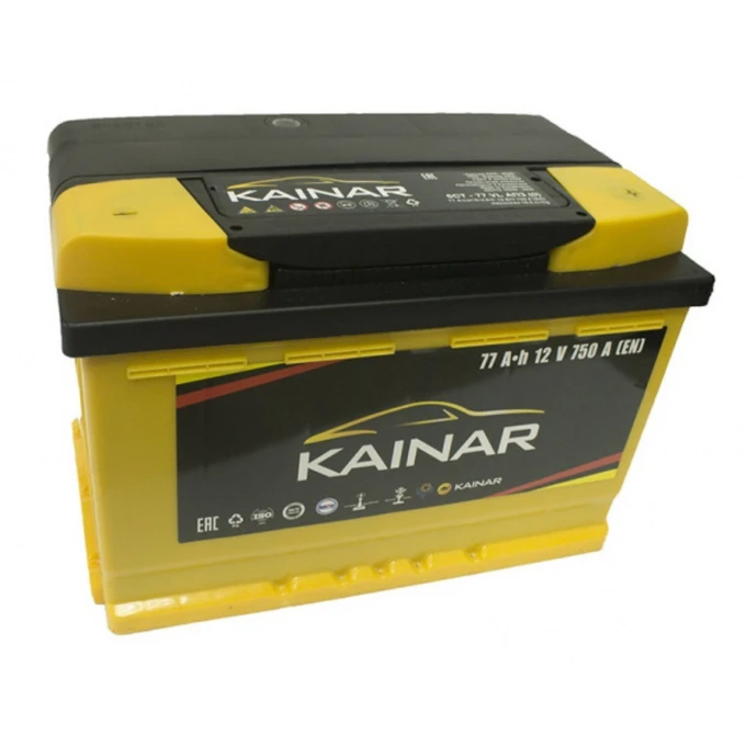 Аккумулятор KAINAR 6cn-77 Aч, п.п.