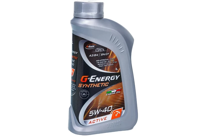 Масло моторное G-Energy Synthetic Active 5W-40, 1л