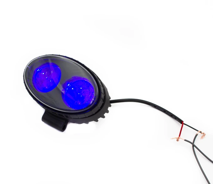 Фара светодиодная LED blue zone lamp (синий свет точка)