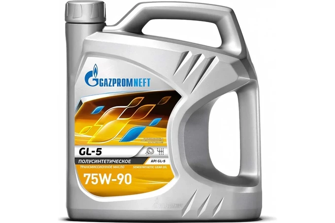 Масло трансмиссионное Gazpromneft GL-5 75W-90, 4л